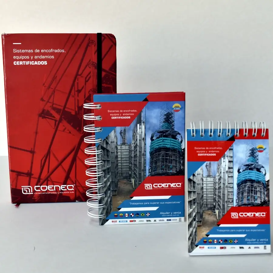 Cuadernos con logo empresa